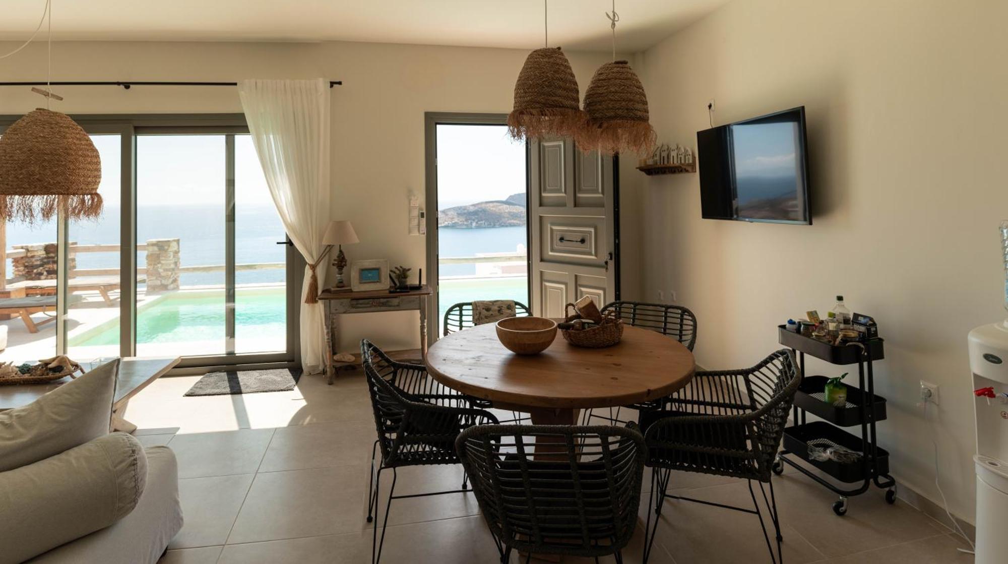 Deja Blue Villa 1 Agios Georgios  Eksteriør bilde