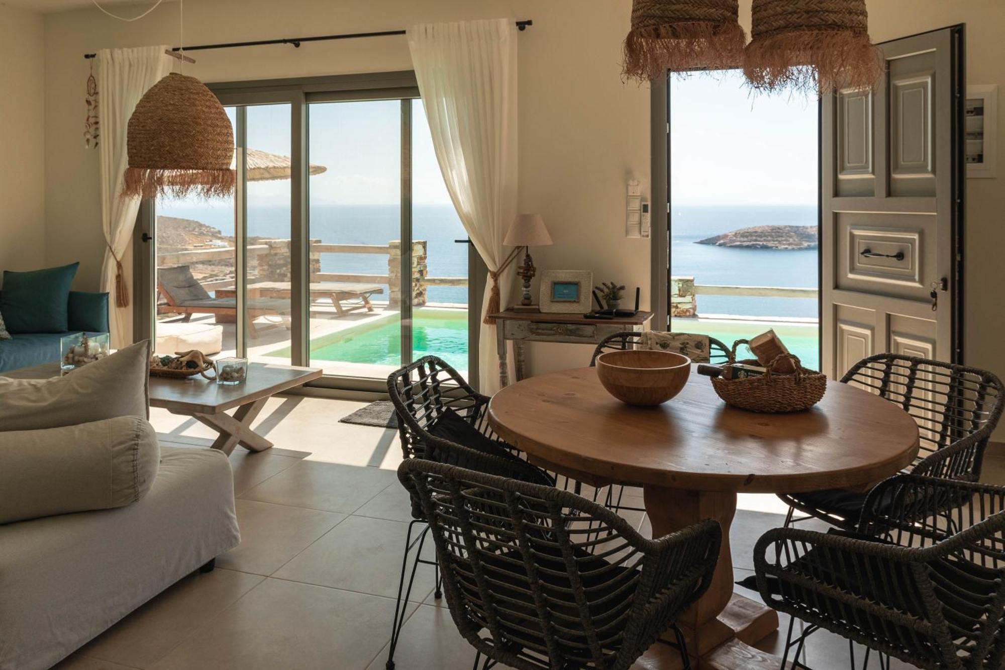 Deja Blue Villa 1 Agios Georgios  Eksteriør bilde