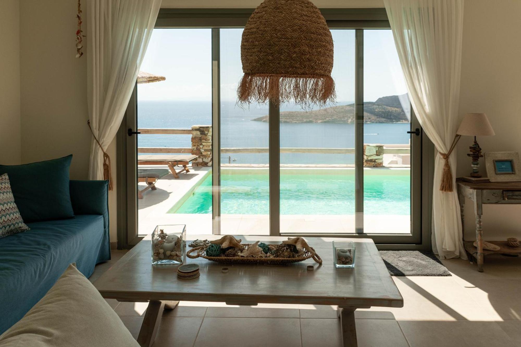 Deja Blue Villa 1 Agios Georgios  Eksteriør bilde