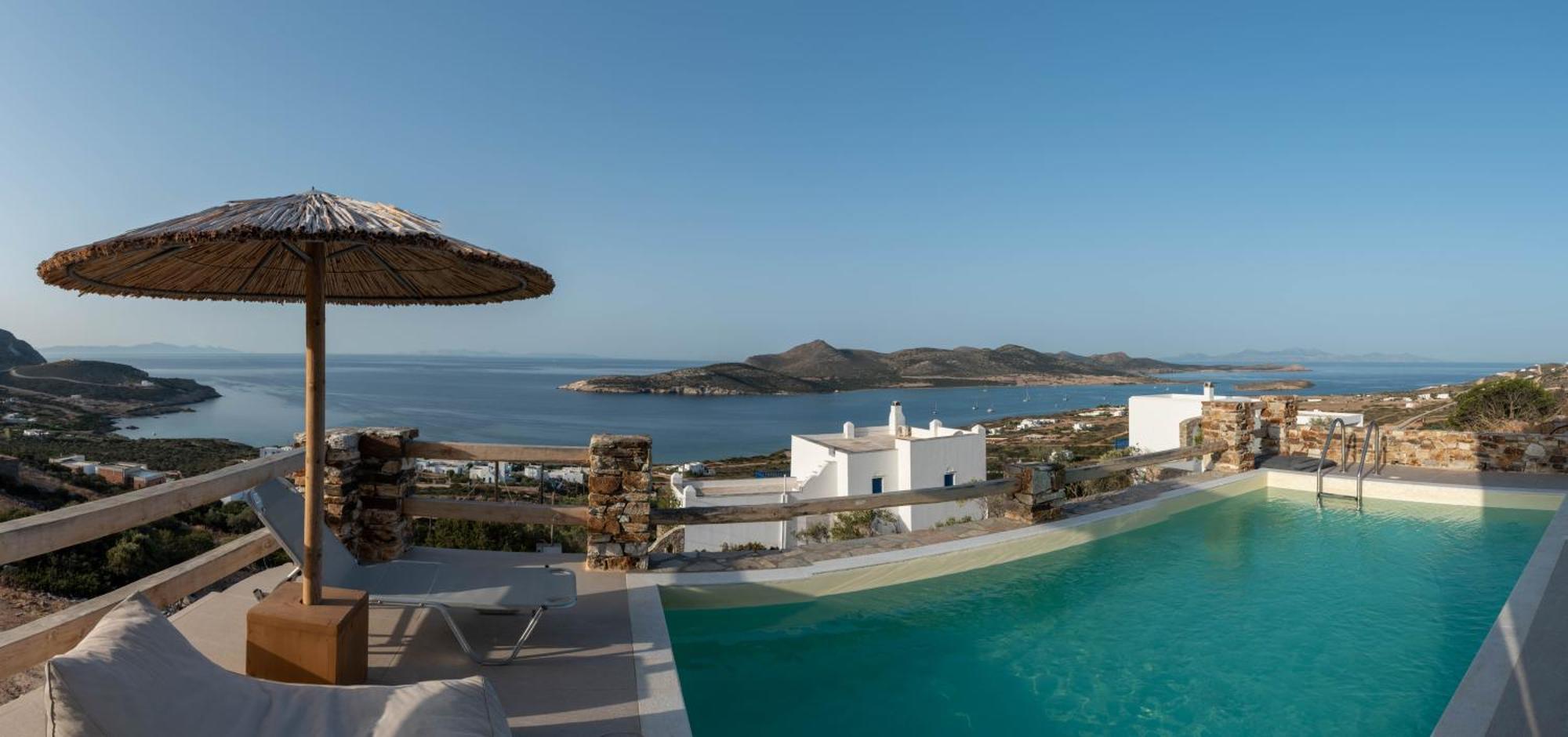 Deja Blue Villa 1 Agios Georgios  Eksteriør bilde