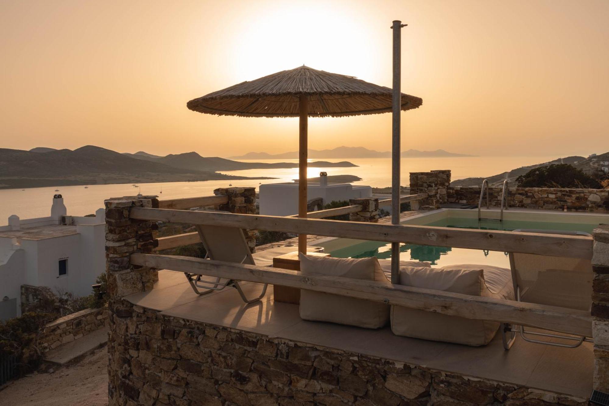 Deja Blue Villa 1 Agios Georgios  Eksteriør bilde